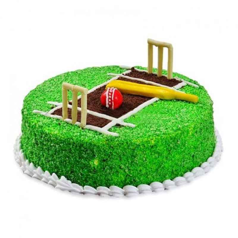 Cricket Theme Cake Design - HWH Planner